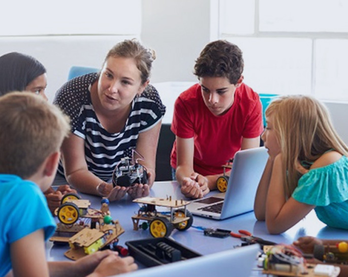 Cortador a laser para educação