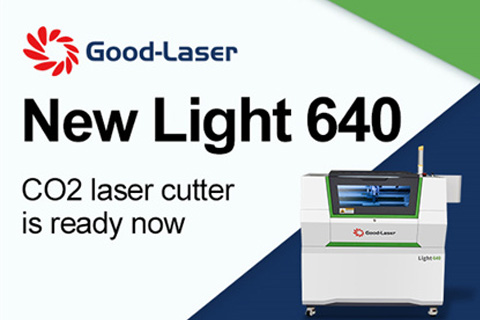 O novo cortador a laser Light 640 CO2 da Good-Laser já está pronto!