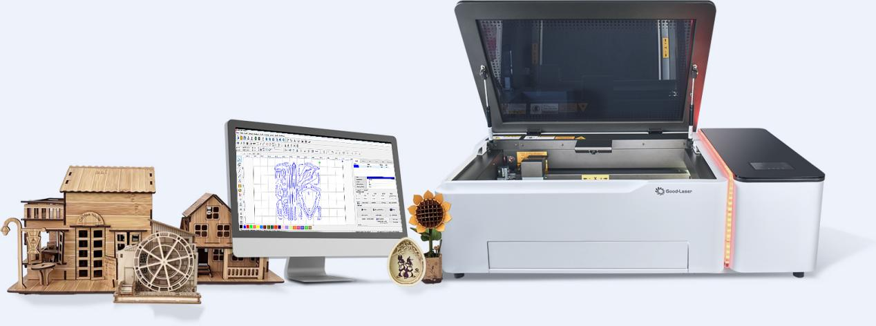 Cortador a laser CO2 de mesa Light 530