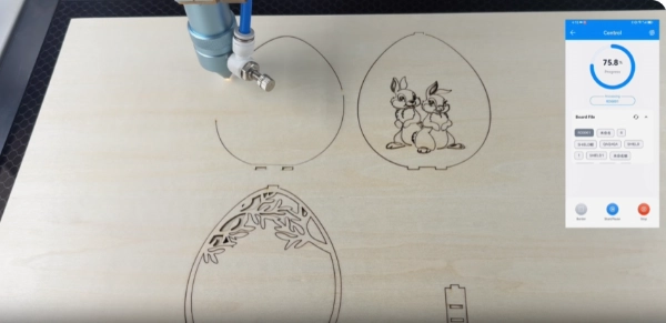 máquina de corte a laser CO2 profissional DIY